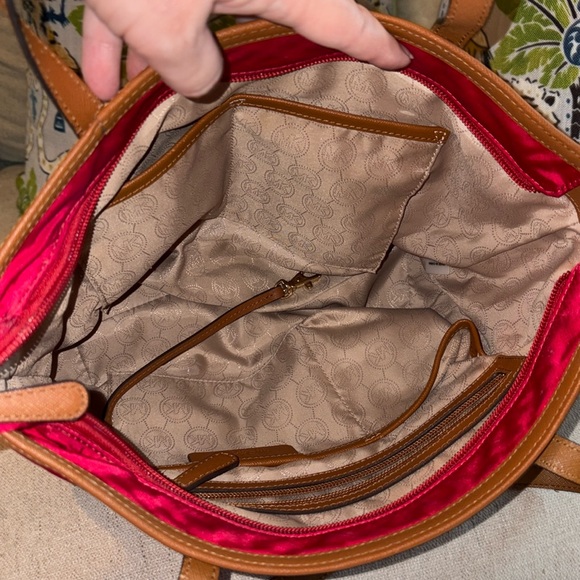 Michael Kors Red Nylon Bag - Picture 14 of 16